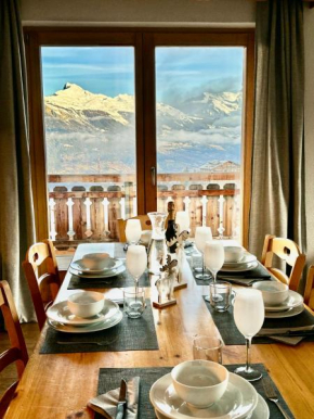 Appartamento Pracondu, ski-in ski-out, con vista sulle alpi